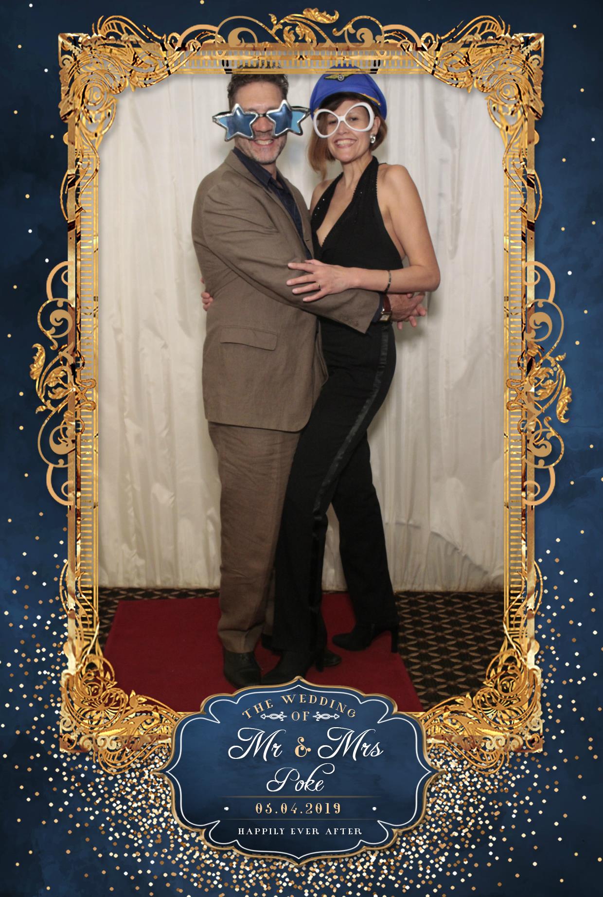 Mr & Mrs Poke | View more photos from the event at gallery.myphotoboothexperience.co.uk/u/MyPhotoBoothExperienceLtd/Mr-Mrs-Poke